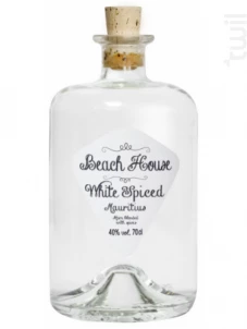 Rhum Beach House White Spiced Beach House Rhum Île Maurice Rhum épicé 40%