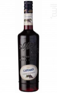 Liqueur Giffard Crème De Cassis D'anjou Giffard Liqueur France Autres Liqueurs 16%