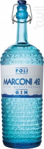 Marconi 42 Gin Mediterraneo Poli Jacopo Poli Gin Distilled Gin 42%