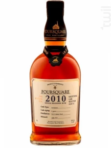 Rum Foursquare Distillerie Foursquare Rhum Barbade Rhum Vieux 60%