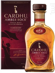 Whisky Cardhu Amber Rock Scotch Cardhu Whisky Écosse Single Malt Whisky 40%
