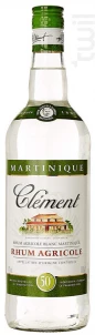 Rhum Clément Agricole Blanc Rhum Clément Rhum France Rhum Blanc 50%