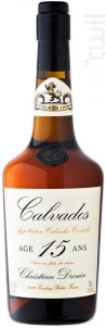 Calvados Christian Drouin 15 Ans Christian Drouin Eau De Vie France Calvados 40%