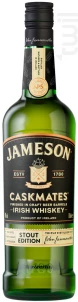 Whisky Jameson Caskmates Stout Edition Irish Whiskey Jameson Whisky Irlande Blended Whisky 40%