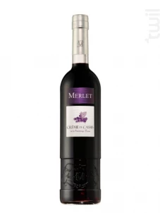 Liqueur Merlet Crème De Cassis De La Saintonge Boisée Merlet Liqueur France Liqueurs De Fruits 20%