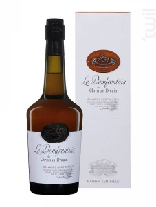 Le Calvados Domfrontais Christian Drouin Eau De Vie France Calvados 40%