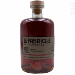 Black Spicy - Thé Noir & Vanille Bourbon La Fabrique De L'arrangé Rhum Rhum Arrangé