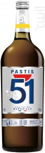 Pastis 51 - Pastis De Marseille Morin Anisés France Pastis 45%