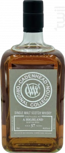 A "highland Distillery" 37 Ans Cadenhead Whisky Écosse Single Malt Whisky 46%