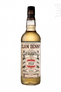 Whisky 10 Years Tormore Clan Denny Whisky Écosse Single Malt Whisky 48%