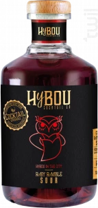 Ruby Rumble Sour Hybou Cocktail France Cocktail Prêt à Boire