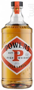 Whisky Powers Gold Label Irish Powers Whisky Irlande Blended Whisky 43.2%