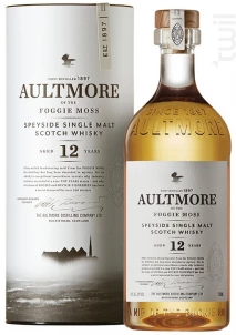 Whisky Aultmore 12 Ans Scotch Aultmore Whisky Écosse Single Malt Whisky 46%