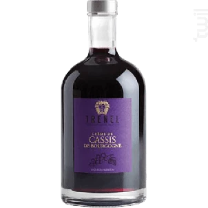 Crème De Cassis De Bourgogne Maison Trénel Liqueur France Autres Liqueurs 15% 1 Crème De Cassis De Bourgogne Maison Trénel Liqueur France Autres Liqueurs 15%