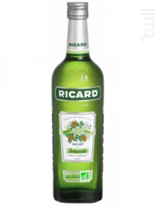 Pastis De Marseille Ricard Bio Amande Pernod Ricard Anisés France Pastis 45%