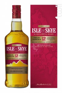 12 Ans Isle Of Skye Whisky Écosse Blended Whisky 40%