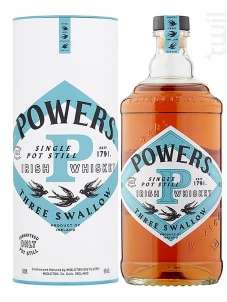 Midleton Powers - Three Swallow Midleton Whisky Irlande Single Pot Still Whiskey 40%