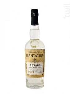 Rum Plantation Three Stars Plantation Rhum Barbade Rhum Blanc 41.2%