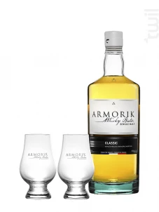Classic Bio Coffret 2 Verres Armorik Whisky France Single Malt Whisky 46% 1 Classic Bio Coffret 2 Verres Armorik Whisky France Single Malt Whisky 46%