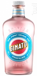 Gin Pamplemousse Rose Ginato Gin Italie Gin Aromatisé 43%