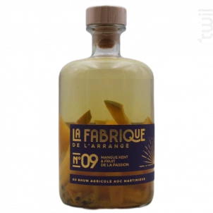 N°09 Mangue Kent & Fruit De La Passion La Fabrique De L'arrangé Rhum Rhum Arrangé 1 N°09 Mangue Kent & Fruit De La Passion La Fabrique De L'arrangé Rhum Rhum Arrangé