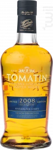 12 Ans Rivesaltes Tomatin Whisky Écosse Single Malt Whisky 46%