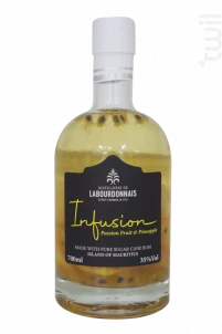 Infusion Passion Ananas Labourdonnais Rhum Île Maurice Rhum Arrangé 35%