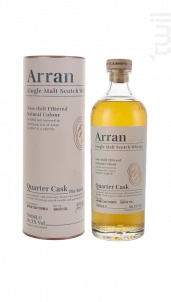 Whisky Arran Quarter Cask The Boty Arran Whisky Écosse Single Malt Whisky 56.2%