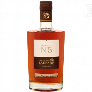 Armagnac - Laubade Intemporel N°5 Château De Laubade Brandy France Armagnac 1 Armagnac - Laubade Intemporel N°5 Château De Laubade Brandy France Armagnac