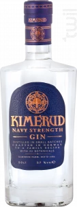 Navy Strenght Gin Kimerud Gin Distilled Gin 57%