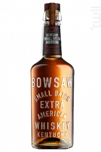 Whisky 100% Straight American Bourbon Bowsaw Whisky États-Unis Bourbon 40%