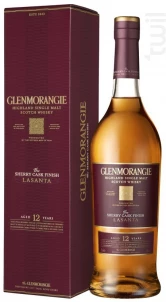 Whisky Glenmorangie The Lasanta 12 Ans Glenmorangie Whisky Écosse Single Malt Whisky 43%