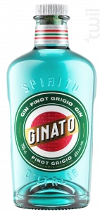 Gin Pinot Gris & Agrumes De Sicile Ginato Gin Italie Gin Aromatisé 43%