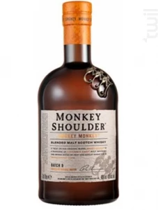 Whisky Monkey Shoulder Smokey Monkey Shoulder Whisky Écosse Blended Malt 40%