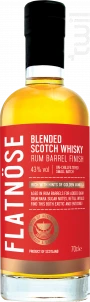 Flatnöse Rum Barrel Finish Flatnöse Whisky Écosse Blended Whisky 43% 1 Flatnöse Rum Barrel Finish Flatnöse Whisky Écosse Blended Whisky 43%