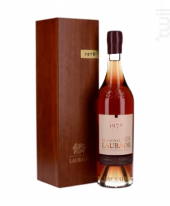 Armagnac Laubade + Caisse En Bois Château De Laubade Brandy Armagnac