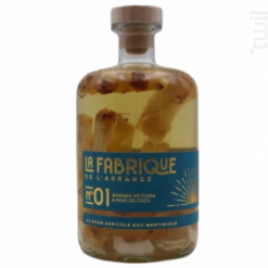 N°01 Ananas Victoria & Noix De Coco La Fabrique De L'arrangé Rhum France Rhum Arrangé