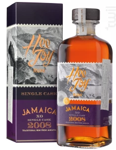 Rum Hedonist Spirits Hee Joy Xo Single Cask Jamaïca Hedonist Spirits Rhum Jamaïque Rhum Vieux 43%