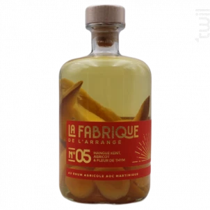 N°05 Mangue Kent, Abricot & Fleur De Thym La Fabrique De L'arrangé Rhum Rhum Arrangé 1 N°05 Mangue Kent, Abricot & Fleur De Thym La Fabrique De L'arrangé Rhum Rhum Arrangé